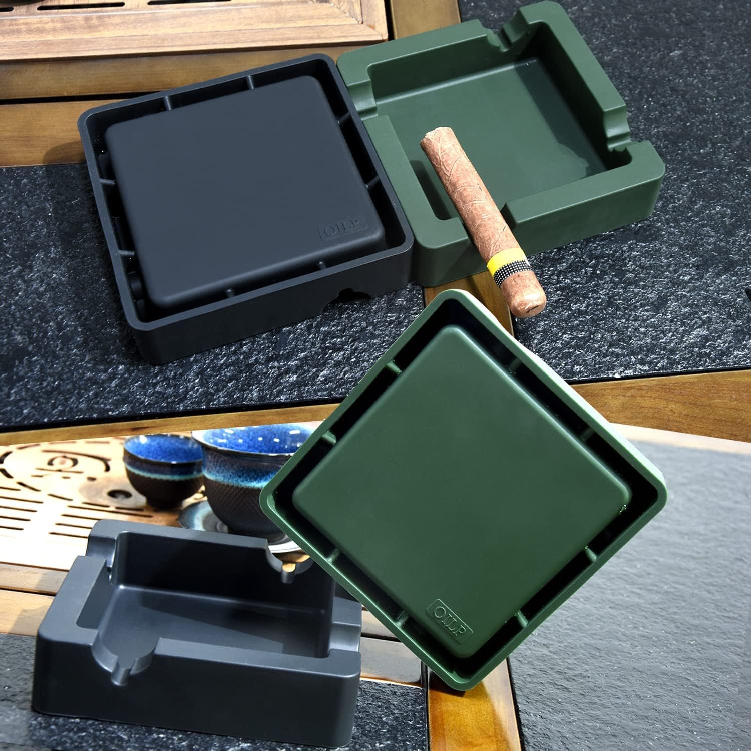 Cenicero de doble uso Oilp