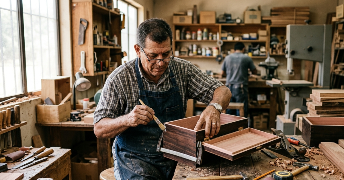 Cajas de Puros. Mejores una caja de madera para conservar mejor