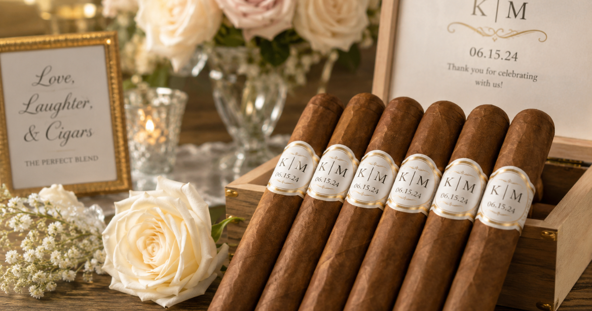 Puros Personalizados para Bodas
