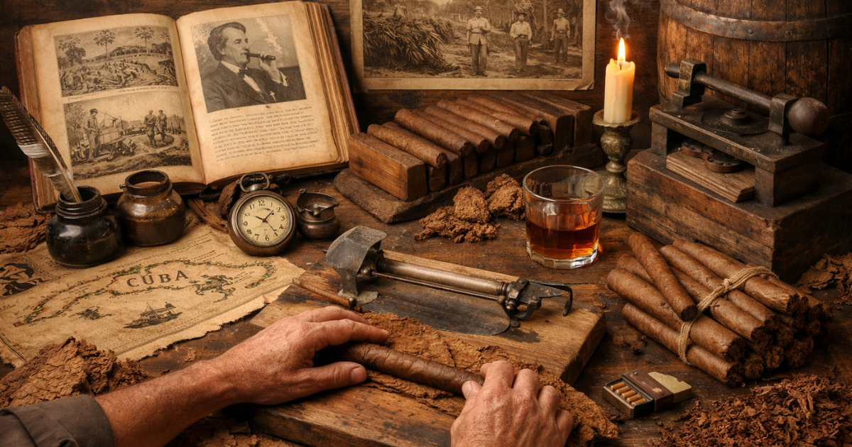 historia y elaboración de los puros