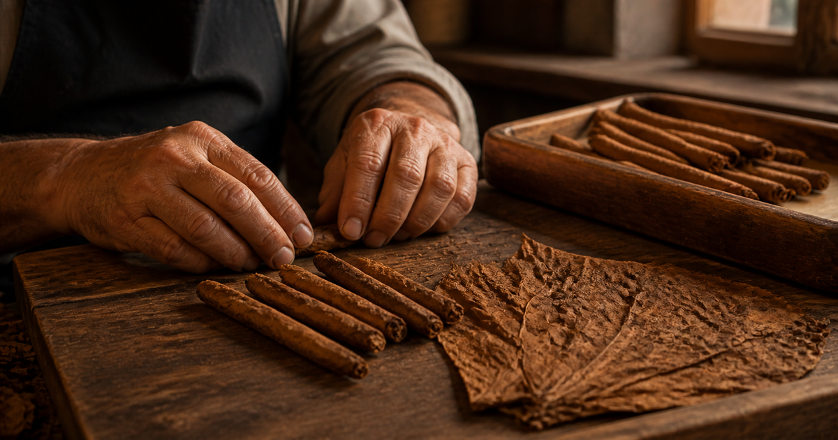 Tradición artesanal de puros caliqueños